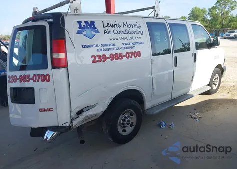 2015 GMC Savana 2500 Work Van z USA, uszkodzony, nr VIN 1GTW7FCFXF1907155